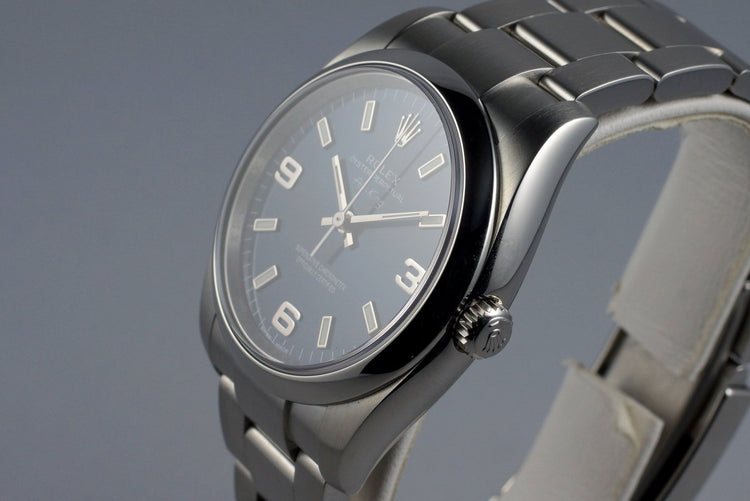 2015 Rolex Air King 114200 Blue Dial