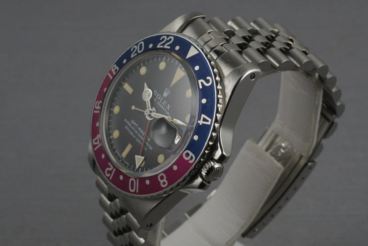 Rolex GMT 1675 with Mark 1 Dial