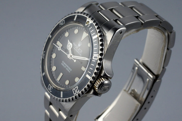 1981 Rolex Submariner 5513 Service Dial