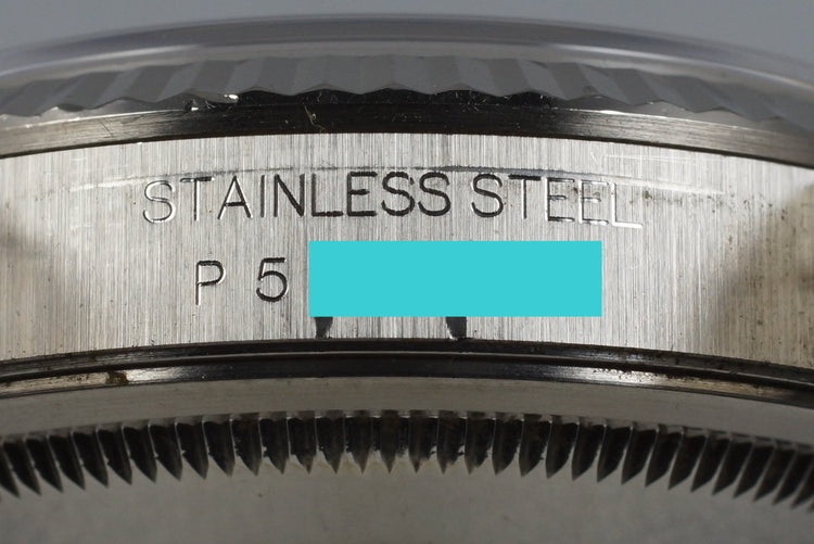 2000 Rolex DateJust 16234 with Blue Roman Dial