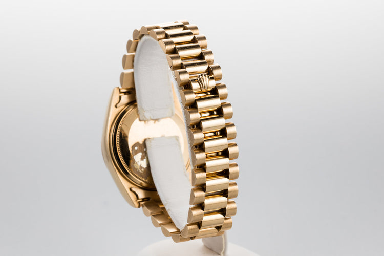 1979 Rolex Day-Date 18038 Brown Dial with Service Papers