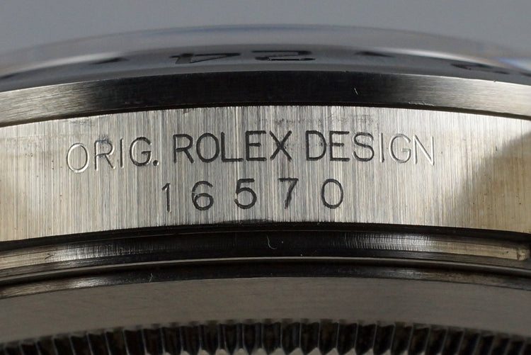 1999 Rolex Explorer II 16570 White Dial with Box and Papers