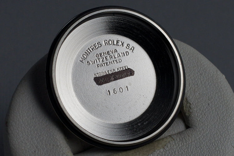 1972 Rolex Datejust 1601 Silver Sigma Dial