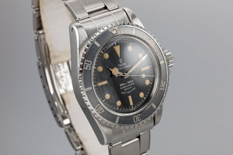 1963 Tudor Pointed Crown Guard Submariner 7928 Underline Dial