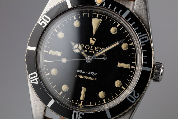 1958 Rolex Submariner 5508 Gilt Dial