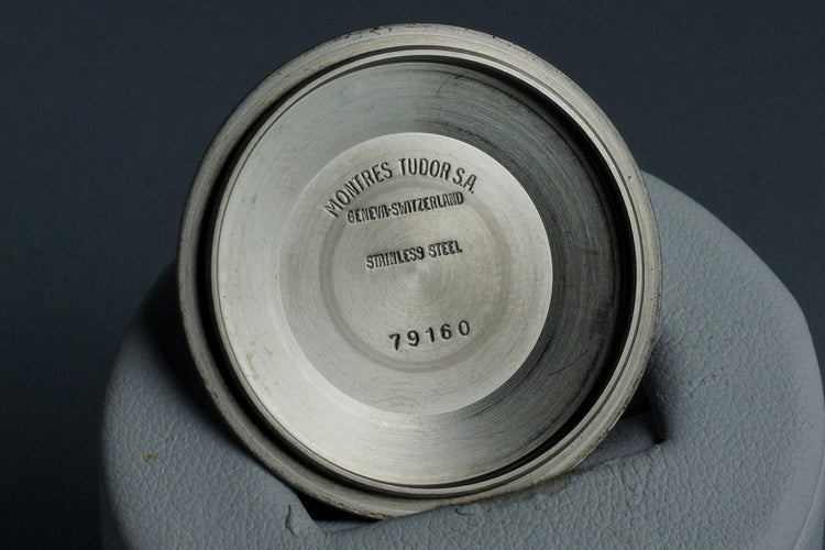 1993 Tudor Chronograph Big Block 79180 Silver Dial