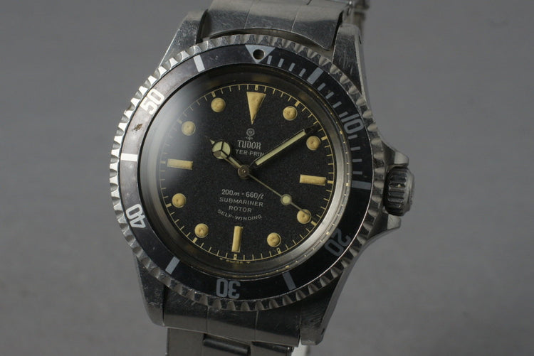 1965 Tudor Submariner 7928 with Service Papers
