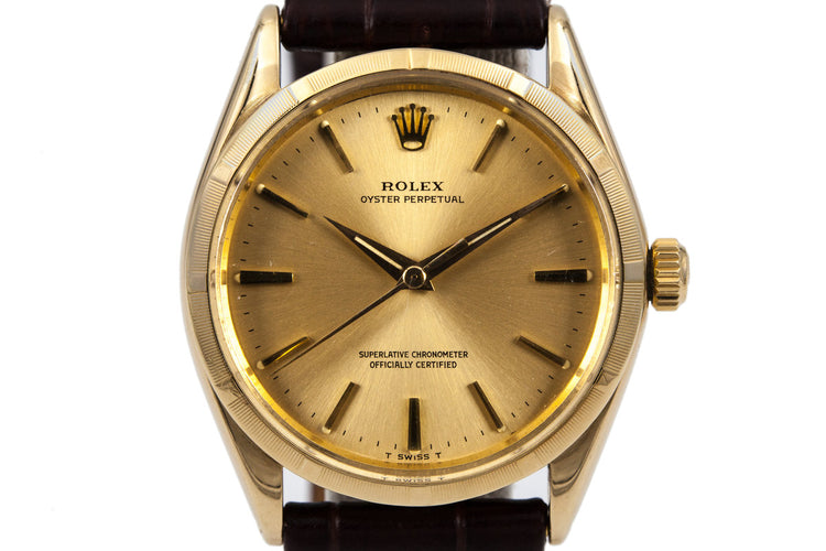 Rolex OP 1500 14K Yellow Gold