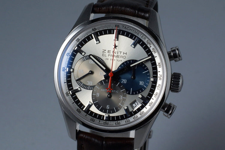 2013 Zenith El Primero 03.2150.400 Original 1969 with Box and Papers