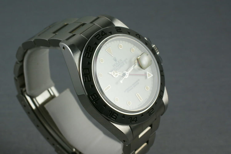 Rolex Explorer II 16550 Unpolished and Mint Cream Dial
