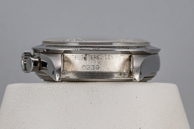 1965 Rolex Daytona 6239 "Long Hand" Silver Dial with Guarantee