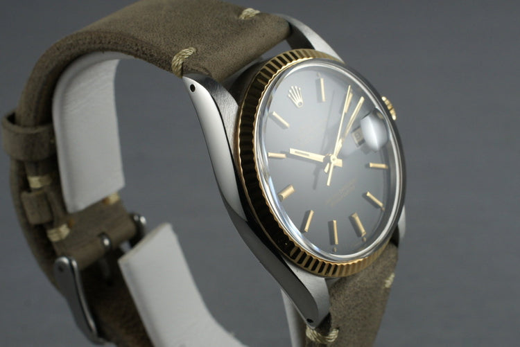 1978 Rolex Two Tone DateJust 16013 with Black Dial