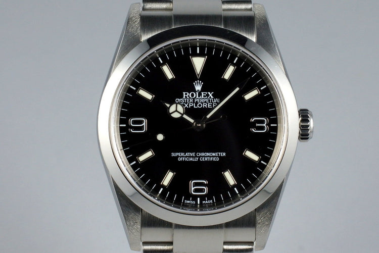 2003 Rolex Explorer 114270 with Box and Papers