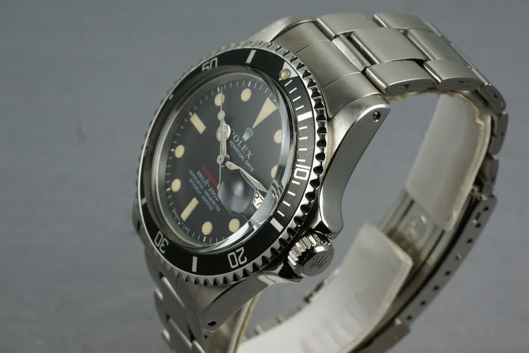 Rolex Red Submariner 1680 Mark 4