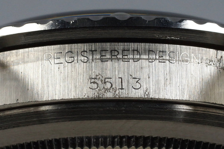 1978 Rolex Submariner 5513 with Serif Dial