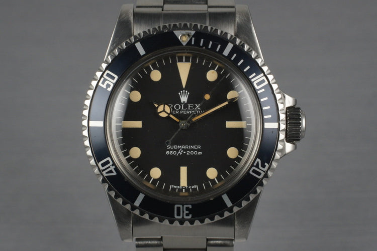 1979 Rolex Submariner 5513 Mark 3 Maxi Dial