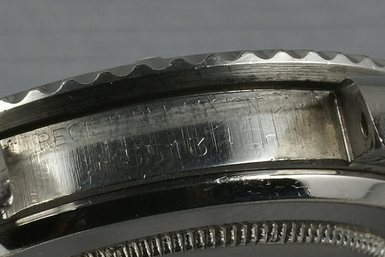 Rolex Submariner 5513 Pointy Crown Gaurd Case