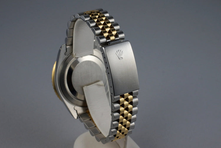 1991 Rolex Two Tone GMT II 16713 Root Beer Dial