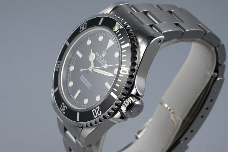 1995 Rolex Submariner 14060 with Box and Papers
