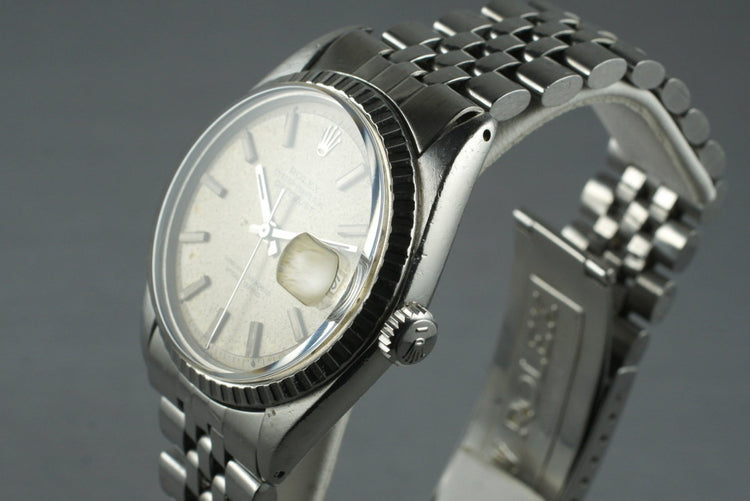 1971 Rolex DateJust 1601 with Tropical Silver Dial