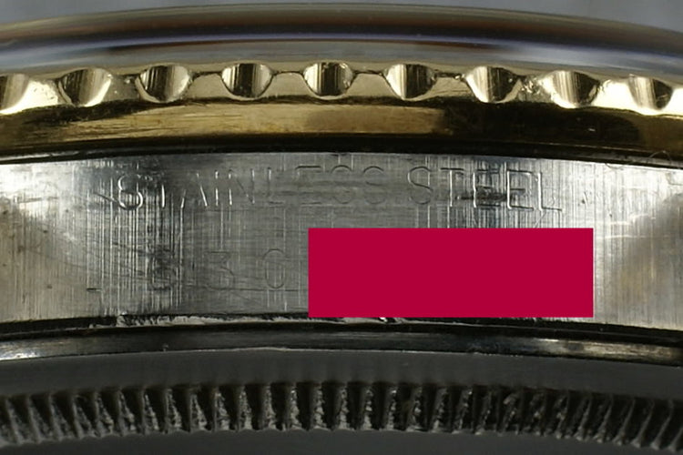 Rolex GMT Two Tone 16753 with root beer tropical nipple dial