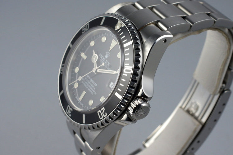 1998 Rolex Sea Dweller 16600 with RSC Papers