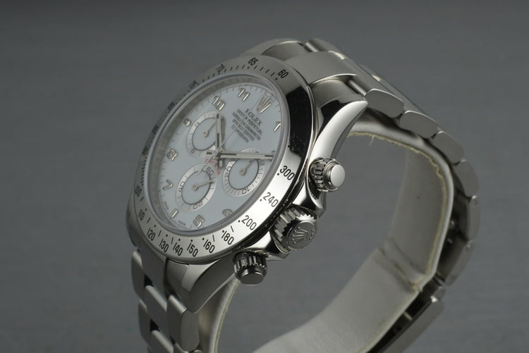 Rolex SS Daytona 116520 with Arabic Sports Dial