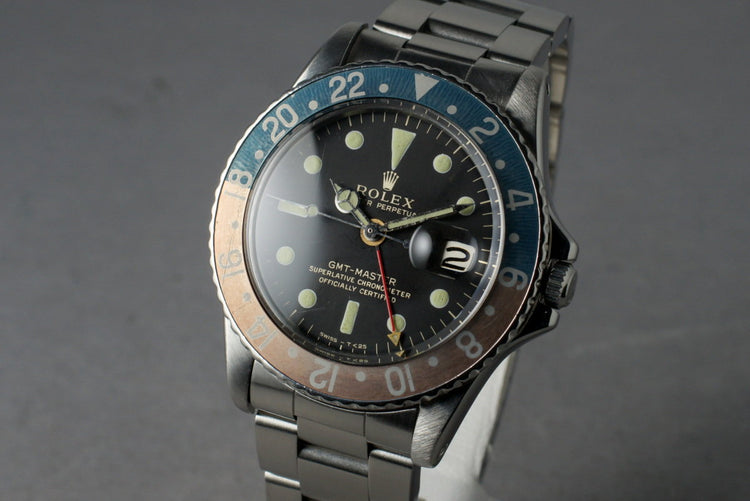 1965 Rolex GMT-Master 1675 Gilt Dial