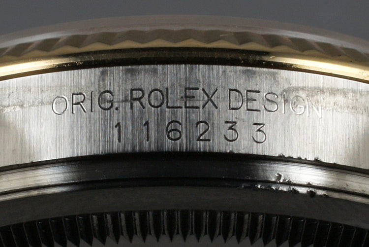 2007 Two Tone Datejust 116233 with Box and Papers