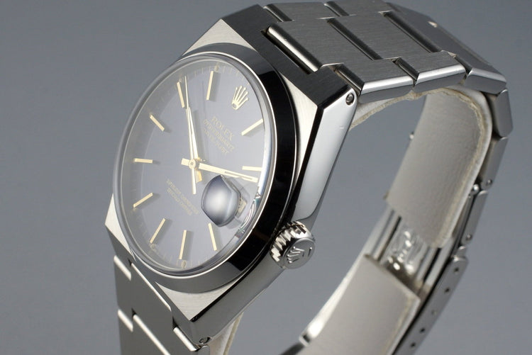 1980 Rolex OysterQuartz Datejust 17000 with Box and Papers