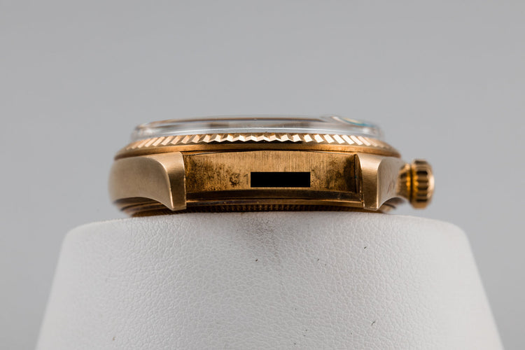 1971 Rolex 18K Day-Date 1803 with Blue Stella Dial