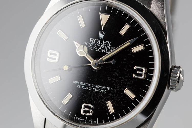 1995 Rolex Explorer 14270 with "Falling Leaf" Dial