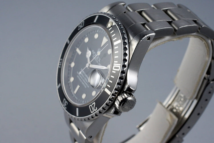 1986 Rolex Submariner 16800