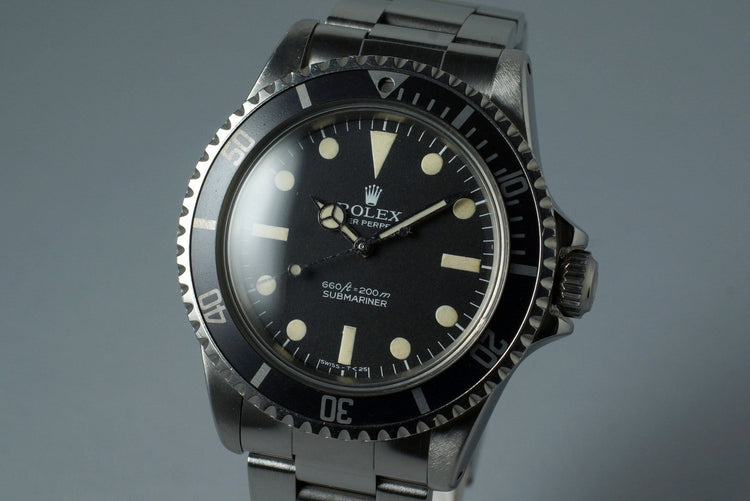 1972 Rolex Submariner 5513