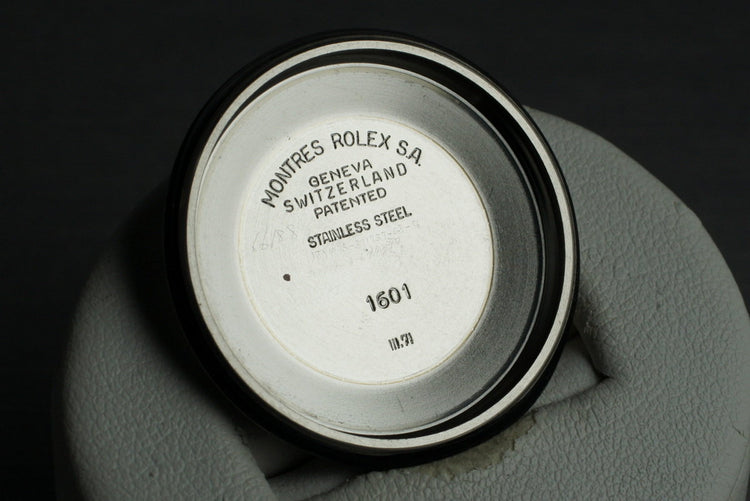 1971 Rolex Two Tone DateJust 1601 ‘Wide Boy’ Dial