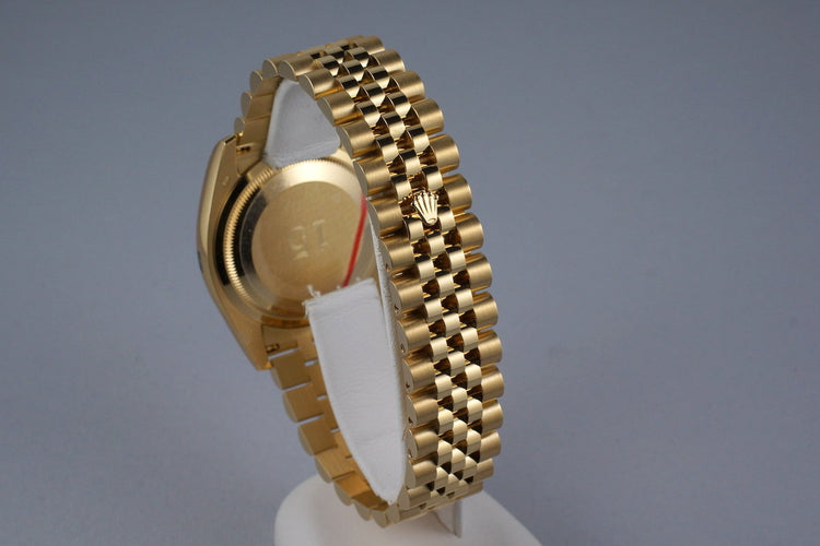 2015 Rolex YG DateJust 116238 with Box and Papers MINT