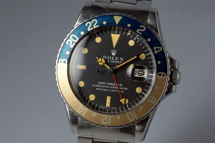 1971 Rolex GMT 1675 Mark I Dial