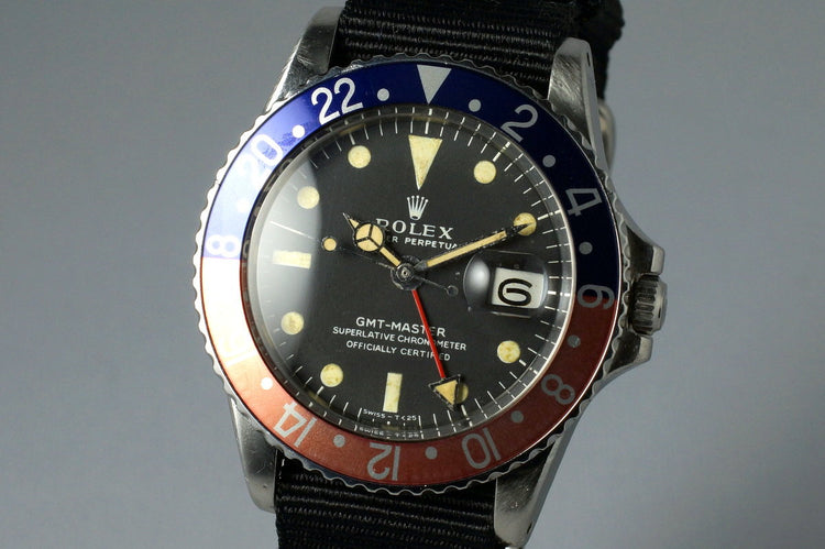 1970 Rolex GMT 1675 Mark I Dial