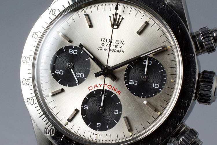1978 Rolex Daytona 6265 Big Red Silver Dial