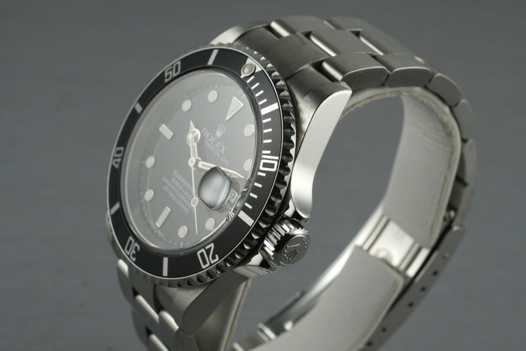 2005 Rolex Submariner 16610 with Box and Papers