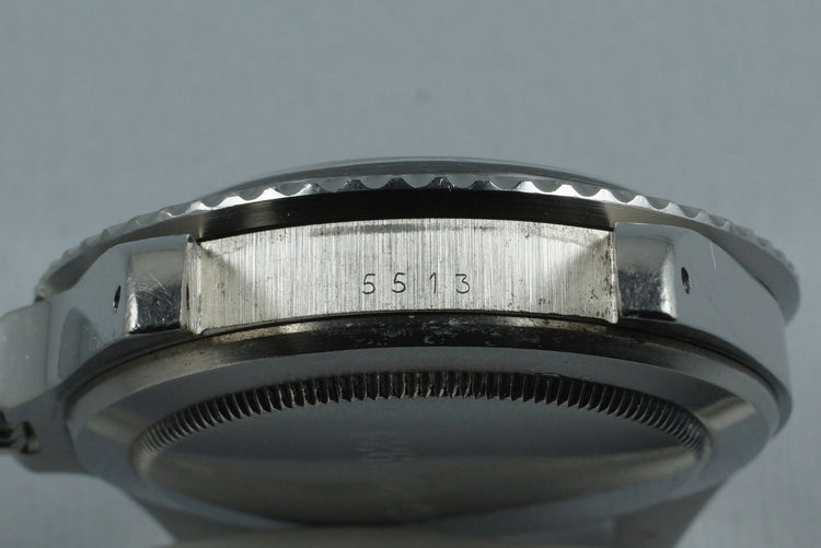 1980 Rolex Submariner 5513 Mark 3 Maxi Dial