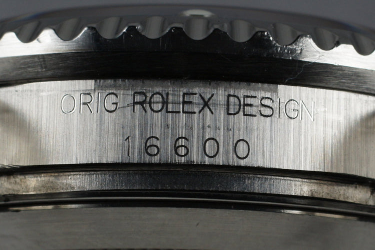 1991 Rolex Sea Dweller 16600 with Japanese RSC Papers