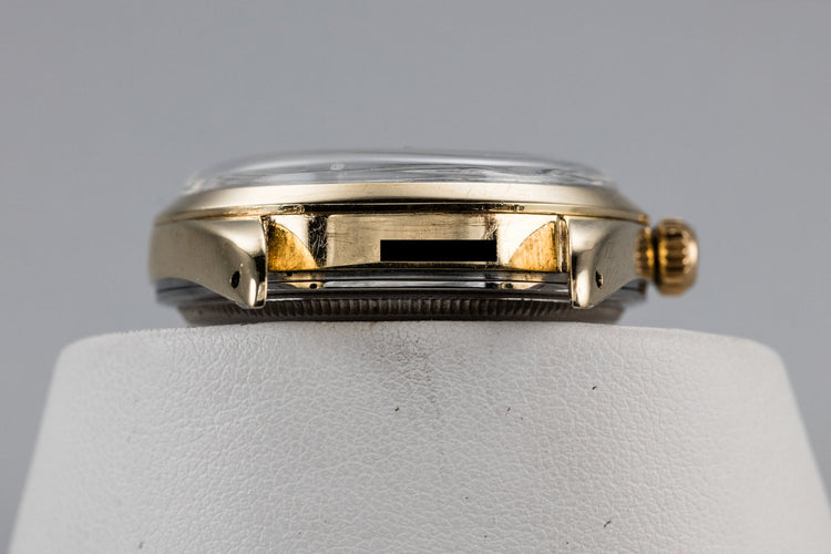 1971 Rolex 14K Gold Shell Date 1550 with Mosaic Dial