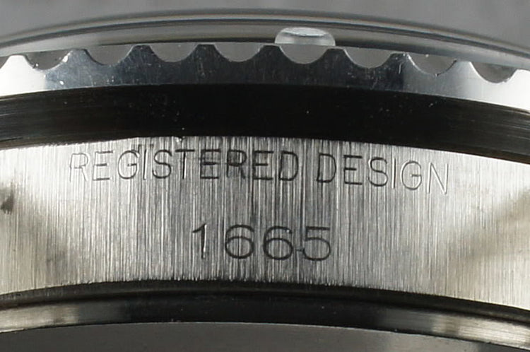 Rolex Sea Dweller 1665 with creamy luminous