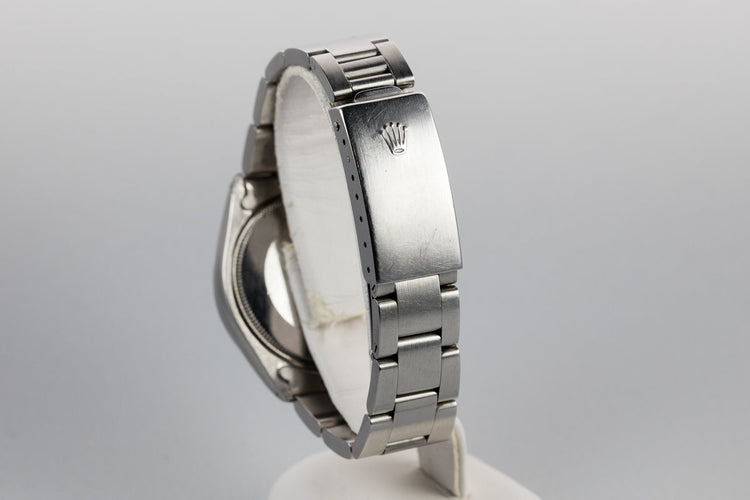 1981 Rolex Oyster Perpetual 1002 Silver Dial