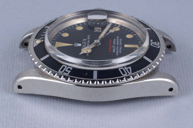 1970 Rolex Red Submariner 1680 Mark IV Dial