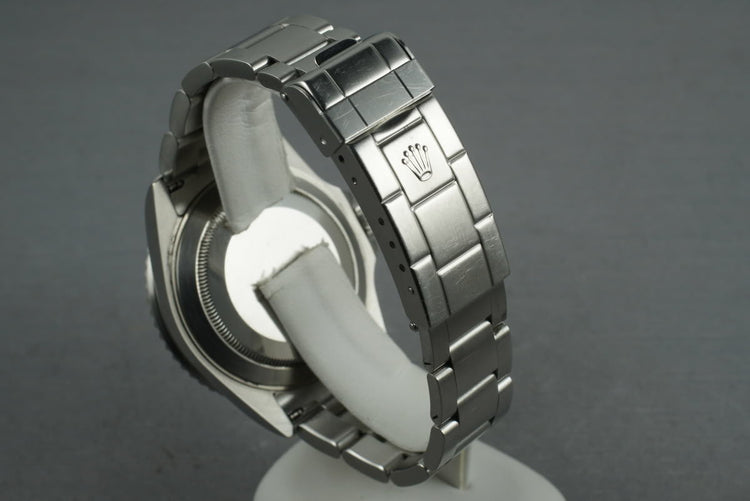 2007 Rolex Green Submariner 16610 LV