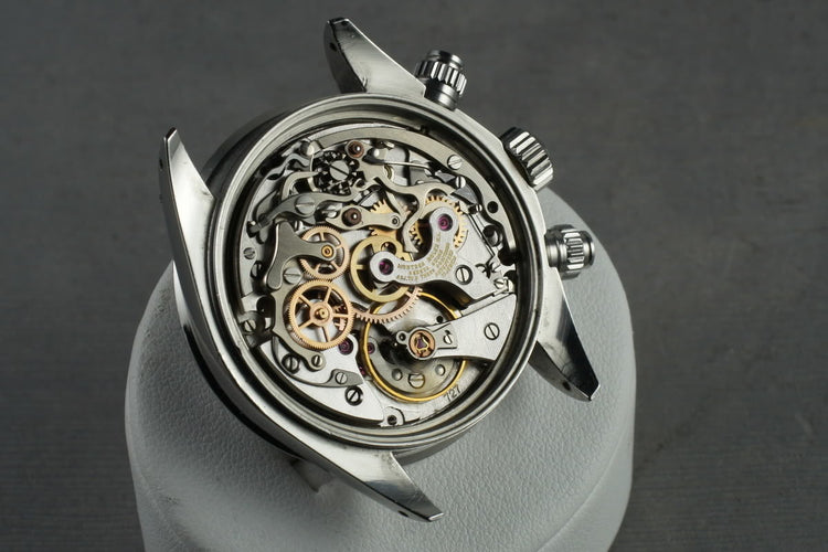 1986 Rolex Daytona 6265 Silver Big Red Daytona with Box and Papers