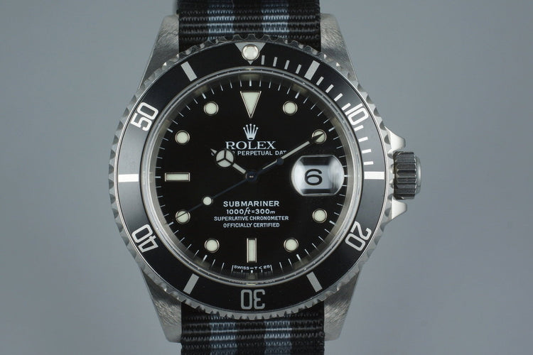 1997 Rolex Submariner 16610