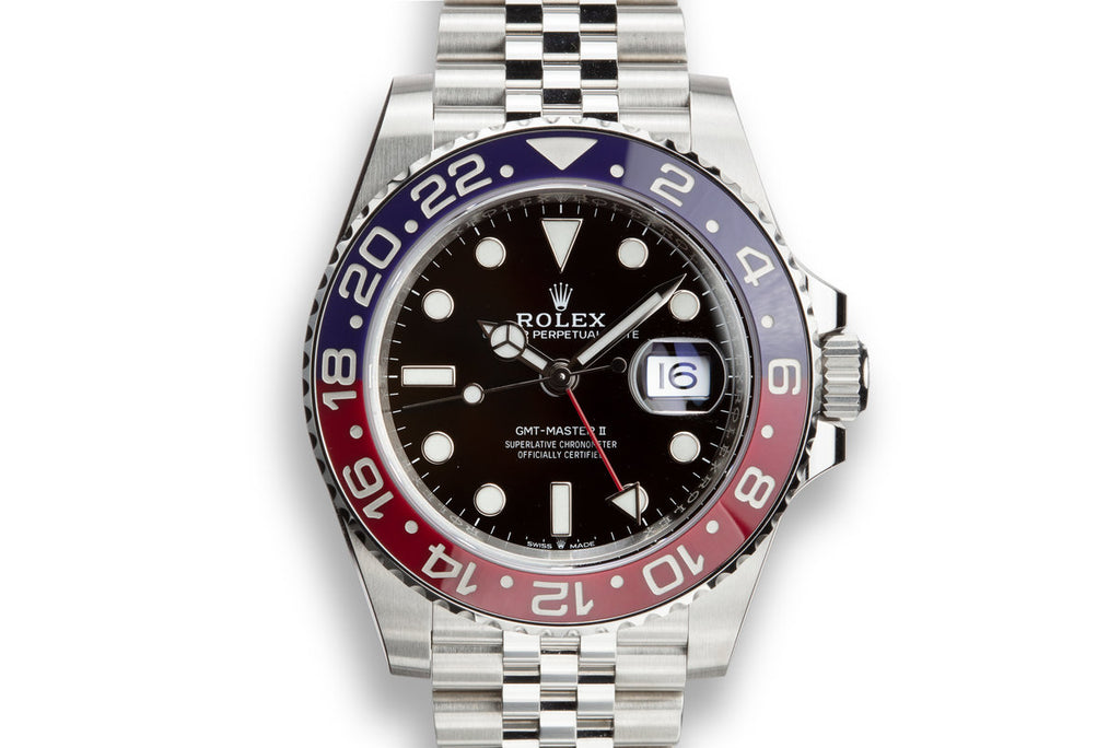 2018 Rolex GMT-Master II 126710BLRO MK I "Magneto" with Box and Papers